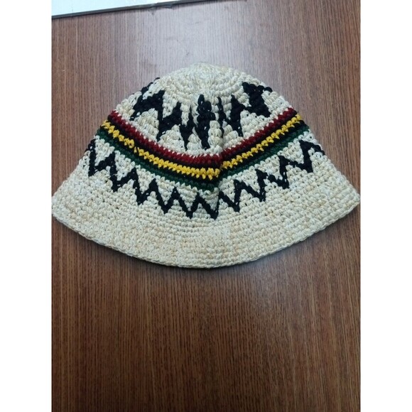 Rasta Style Floppy Hat - Picture 3 of 3